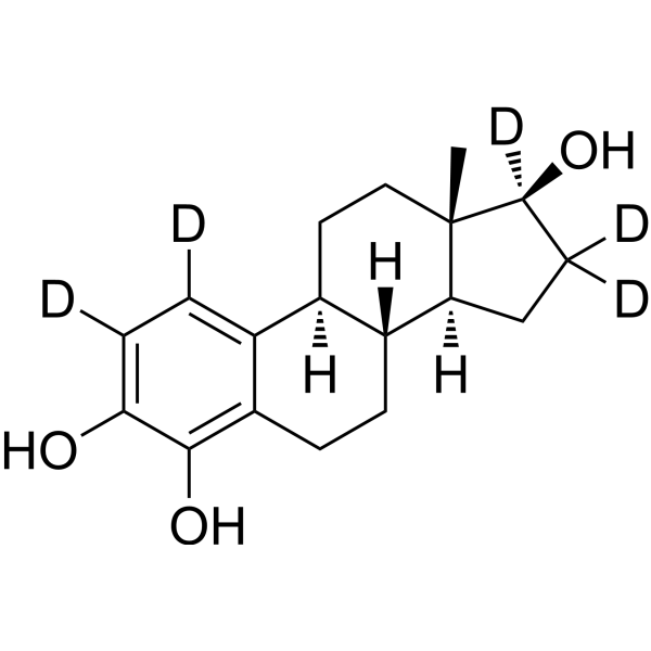 4-Hydroxy-17<em>β-estradiol</em>-1,2,16,16,17-d5