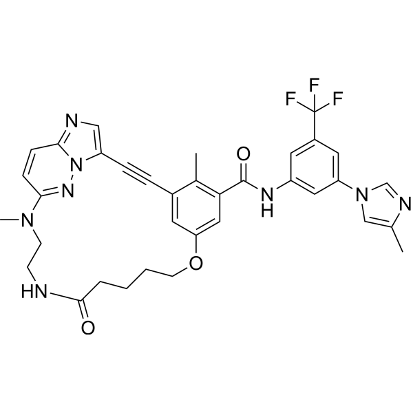 Type II TRK inhibitor 1 Chemical Structure