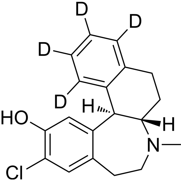 Ecopipam-d<sub>4</sub> Chemical Structure