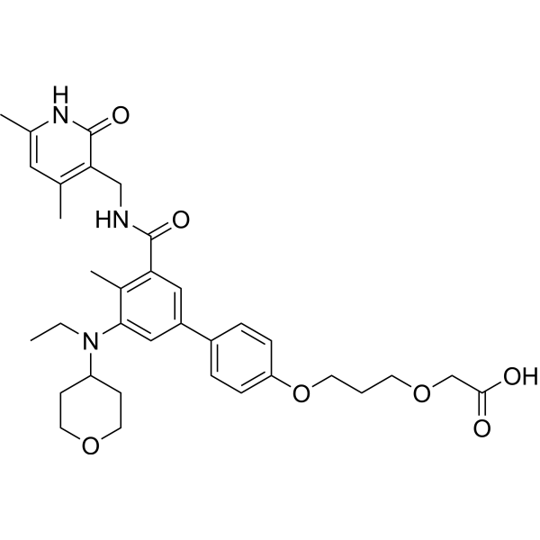 Tazemetostat de(methylene morpholine)-O-<em>C</em>3-O-<em>C</em>-COOH