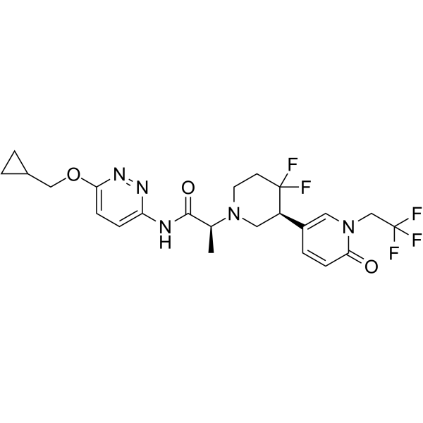 Mrgx2 antagonist-1 Chemical Structure