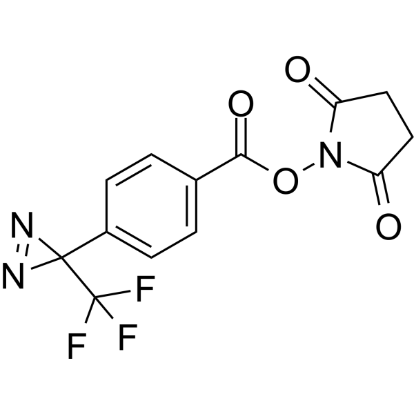 <em>4</em>-[3-(Trifluoromethyl)diazirin-3-yl] benzoic acid <em>N</em>-hydroxysuccinimide ester