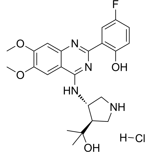 CCT241533 hydrochloride Chemical Structure