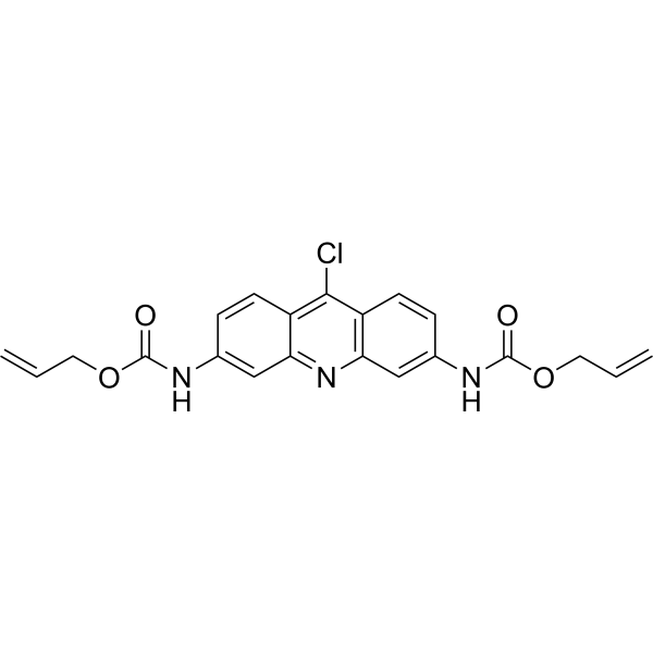 2,7-Bis(alloxycarbonylamino)-9-chloroacridine Chemical Structure