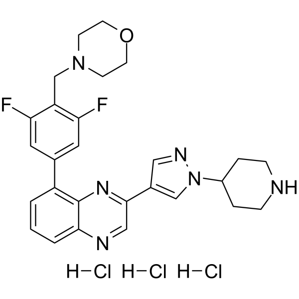 NVP-BSK805 trihydrochloride Chemical Structure