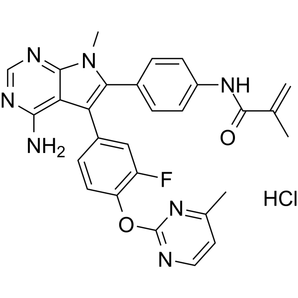 Lirafugratinib hydrochloride