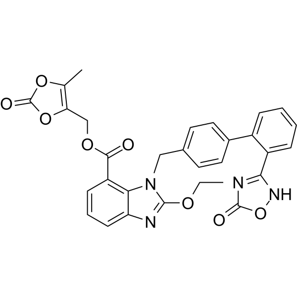 Azilsartan medoxomil Chemical Structure