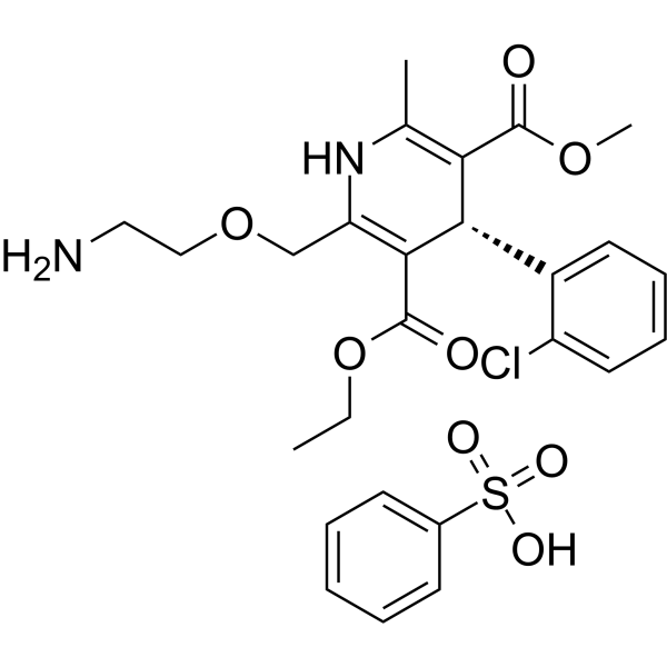 Levamlodipine besylate Chemical Structure