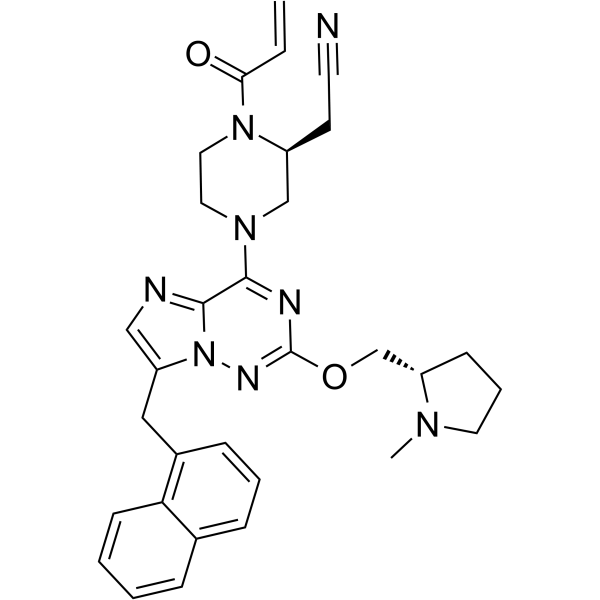 KRAS G12C inhibitor 50 Chemical Structure
