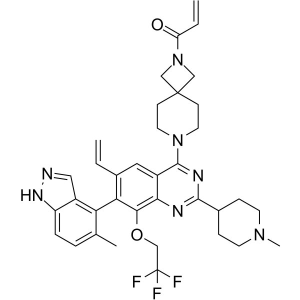 KRAS G12<em>C</em> inhibitor 55