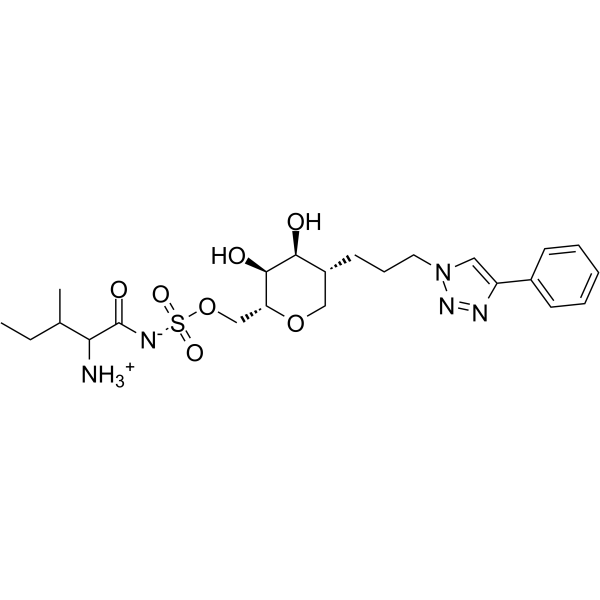 IleRS-IN-1 Chemical Structure