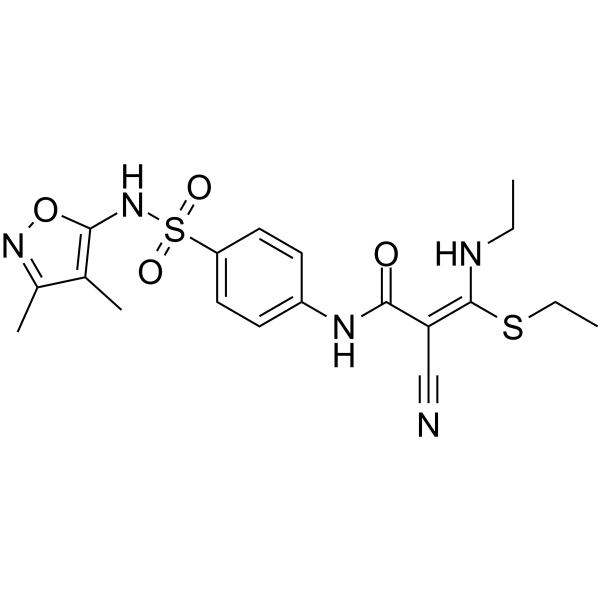 Dihydropteroate synthase-IN-1 Chemical Structure