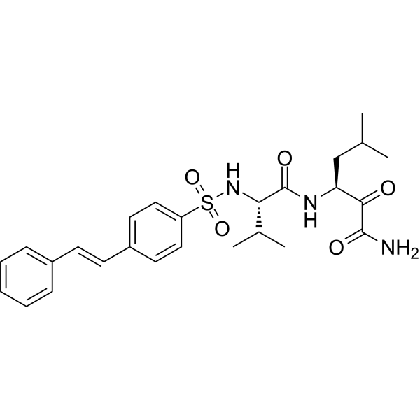 Calpain Inhibitor-2 Chemical Structure