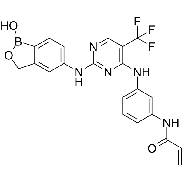 JAK3/BTK-IN-6 Chemical Structure