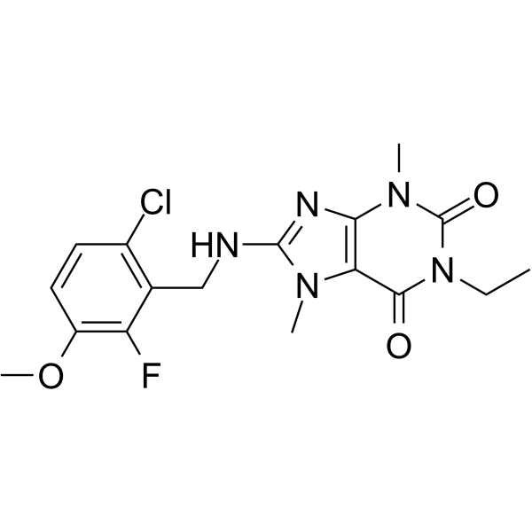 Adenosine receptor inhibitor 1 Chemical Structure