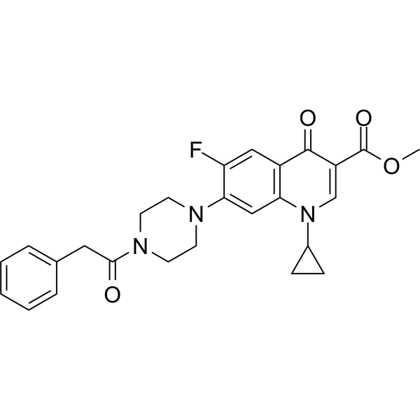 Antiangiogenic agent 2 Chemical Structure
