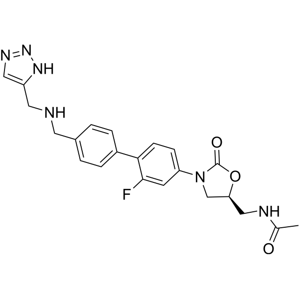 Radezolid Chemical Structure