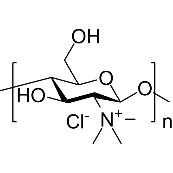 Trimethyl chitosan Chemical Structure
