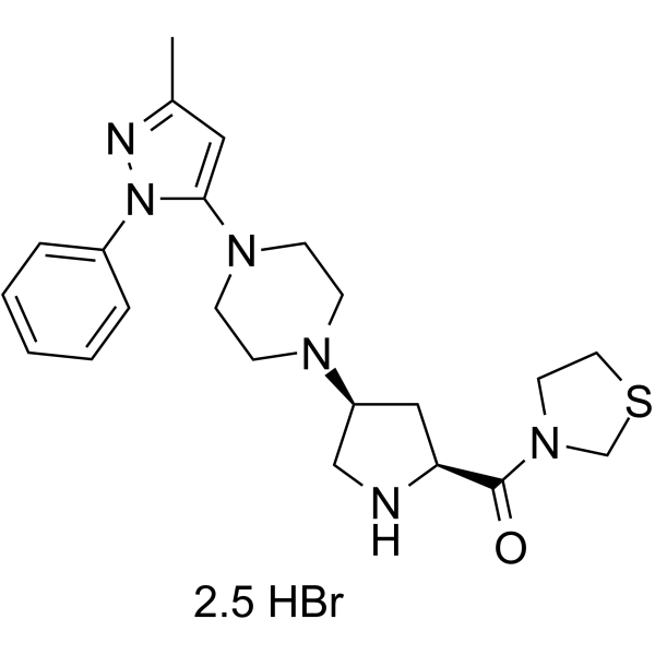 Teneligliptin hydrobromide Chemical Structure