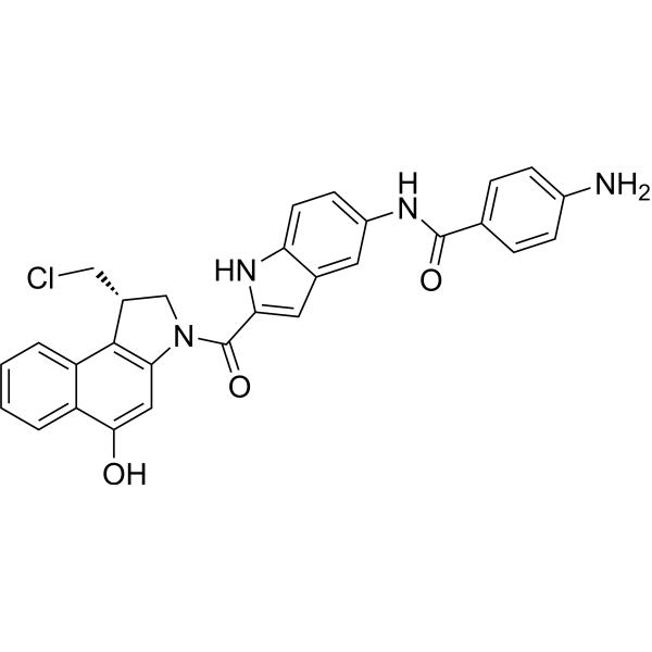Duocarmycin analog-2 Chemical Structure