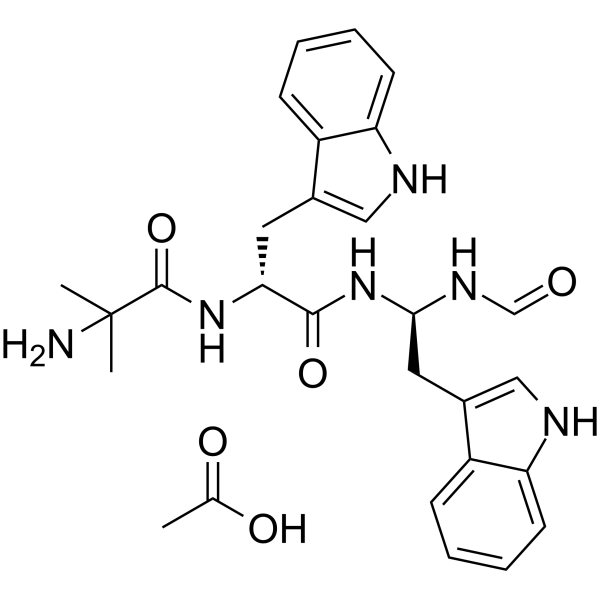Macimorelin acetate Chemical Structure