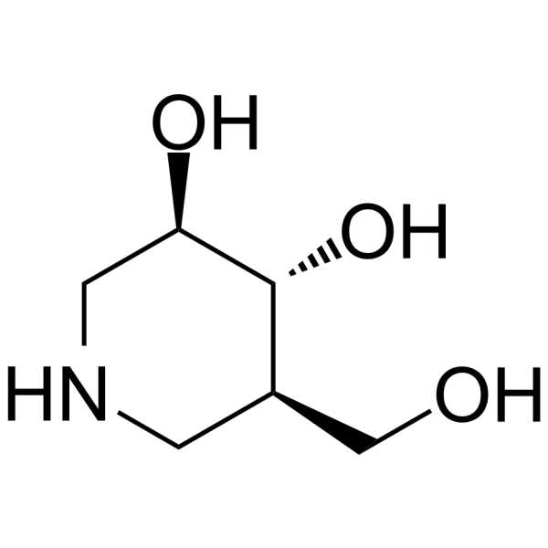 Afegostat Chemical Structure