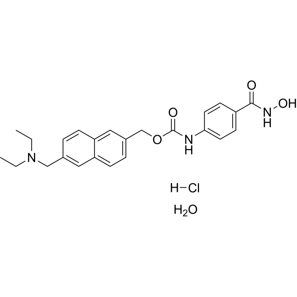 Givinostat hydrochloride monohydrate Chemical Structure