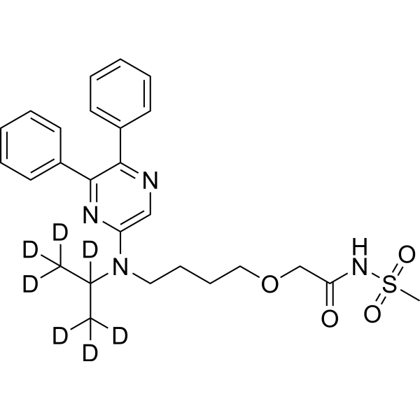 Selexipag-d<sub>7</sub> Chemical Structure