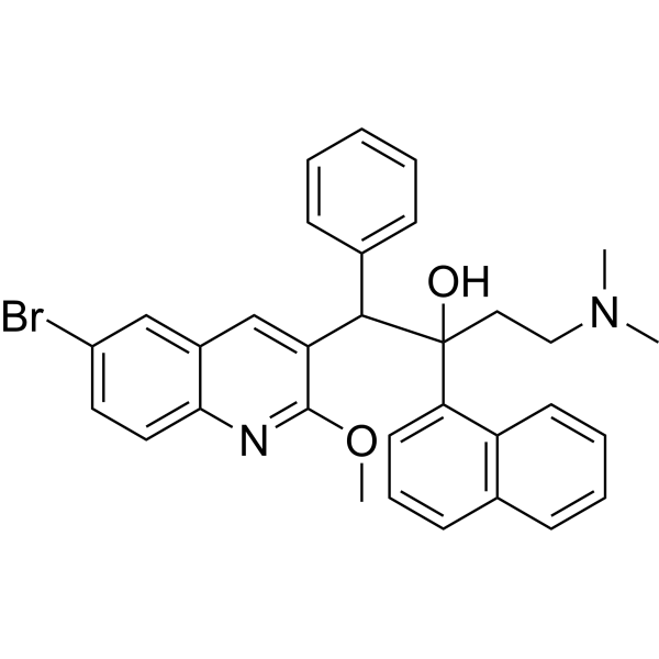 (Rac)-Bedaquiline Chemical Structure