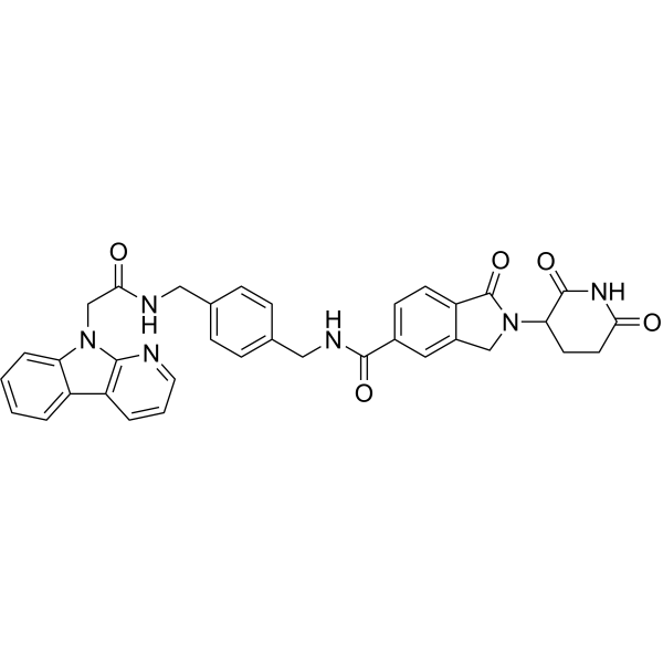 c-Myc inhibitor 7 Chemical Structure