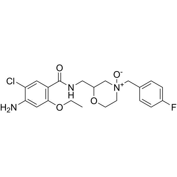 Mosapride N-Oxide Chemical Structure