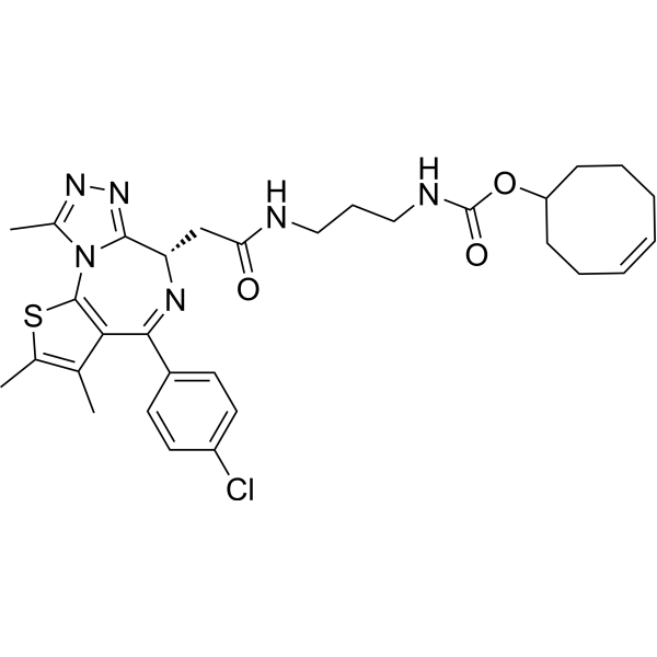 (Z)-JQ1-TCO Chemical Structure