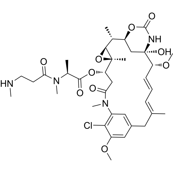 Maytansinoid B Chemical Structure