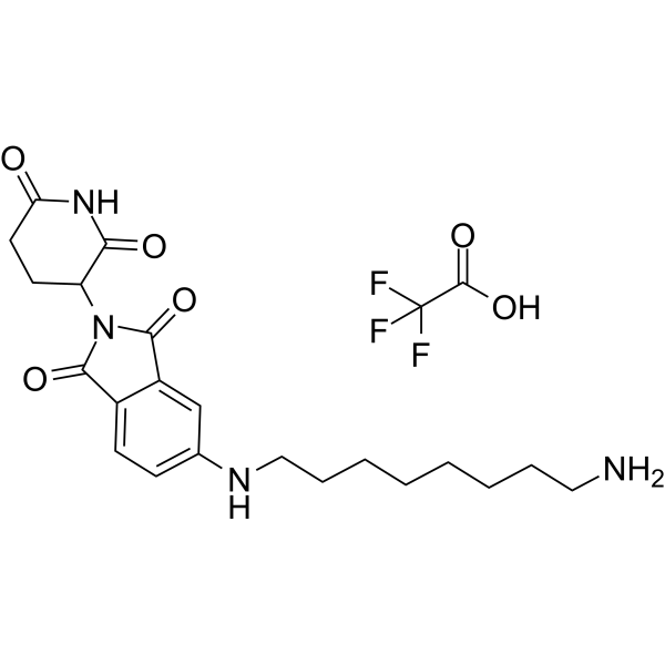 Thalidomide-5-NH2-C8-NH2 TFA