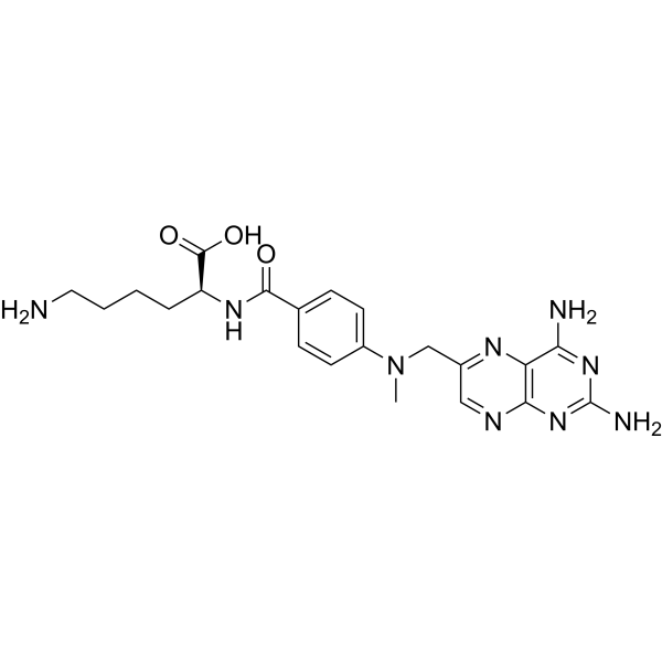 Lysine-methotrexate Chemical Structure