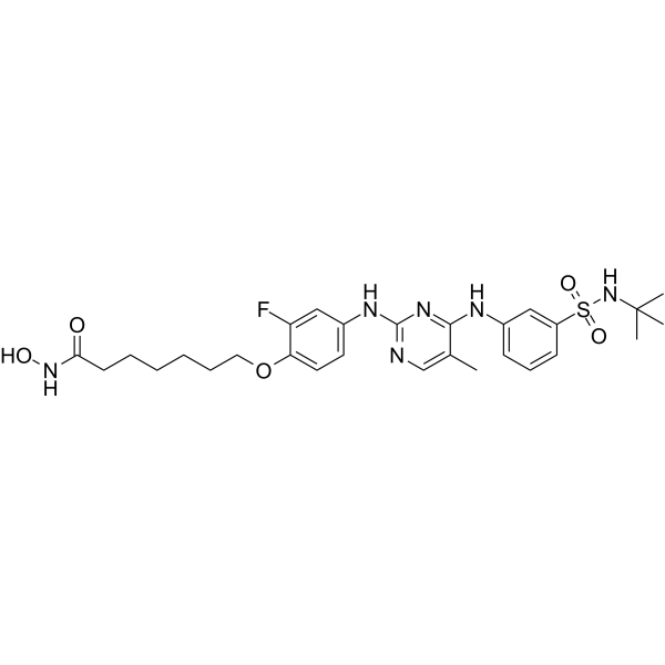 JAK/HDAC-IN-3 Chemical Structure