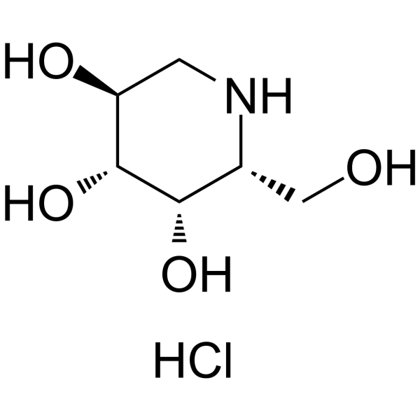 Migalastat hydrochloride Chemical Structure