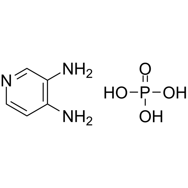 Amifampridine phosphate Chemical Structure