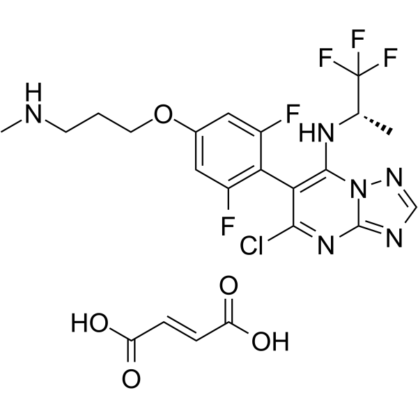 Cevipabulin fumarate Chemical Structure