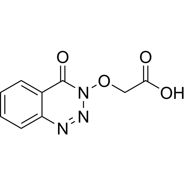 4-Ketobenzotriazine-O-CH2-COOH Chemical Structure