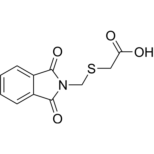 O-Phthalimide-C1-S-C1-acid Chemical Structure