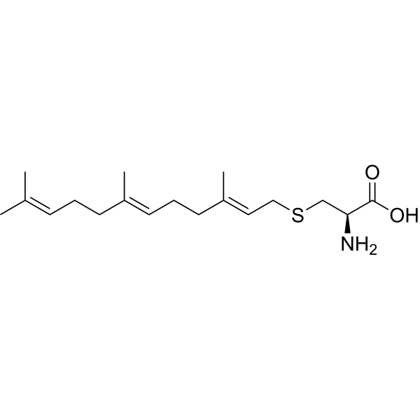 Farnesylcysteine Chemical Structure