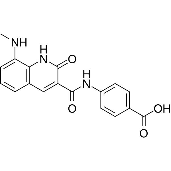 Type II topoisomerase inhibitor 1 Chemical Structure