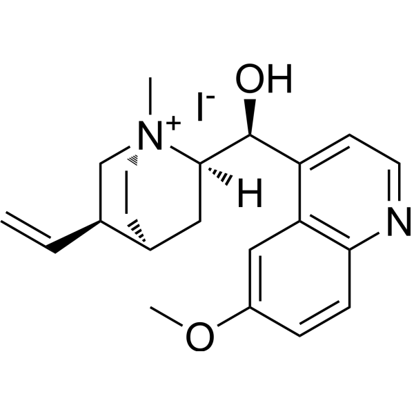 Quinidine methiodide Chemical Structure