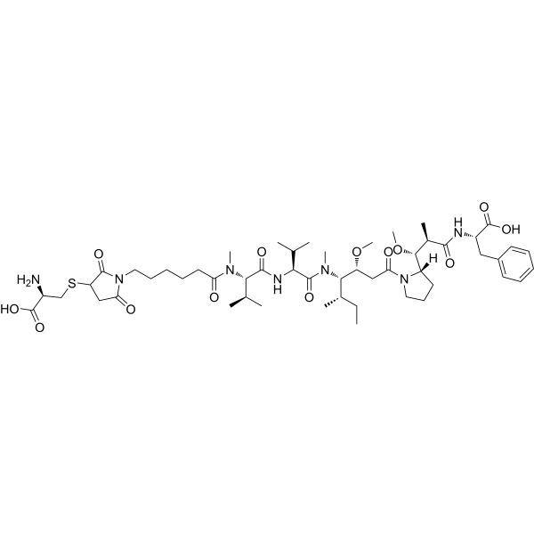 Cys-McMMAF Chemical Structure
