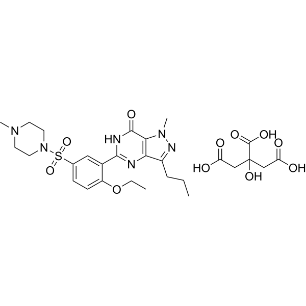 Sildenafil citrate (Standard) Chemical Structure