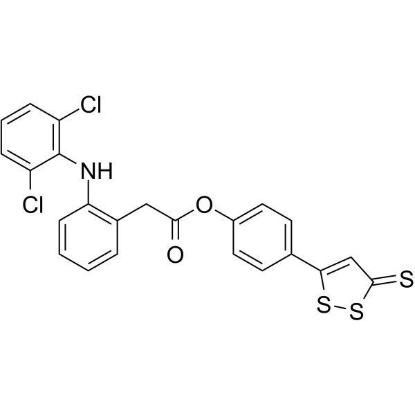 S-Diclofenac Chemical Structure