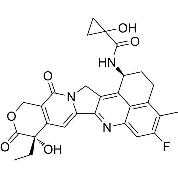 Exatecan-amide-cyclopropanol Chemical Structure