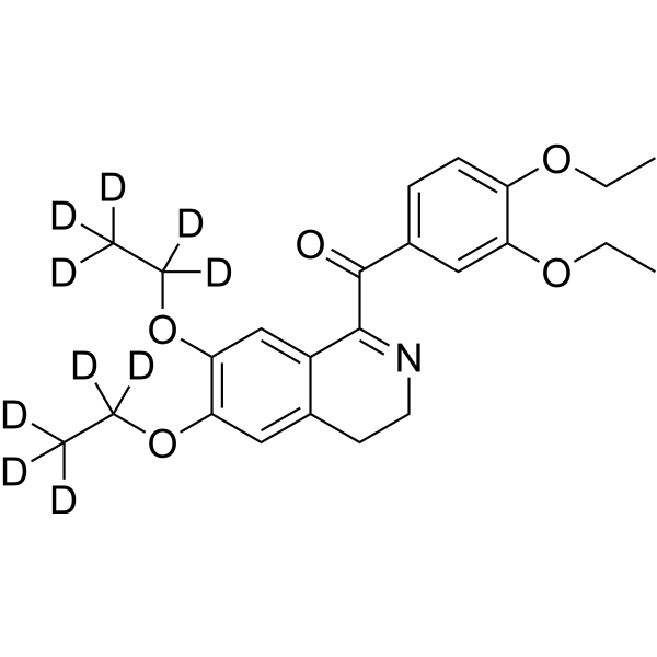Drotaveraldine-d<sub>10</sub> Chemical Structure