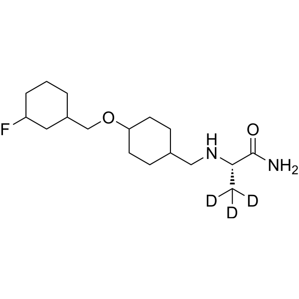 Safinamide d<sub>3</sub> Chemical Structure